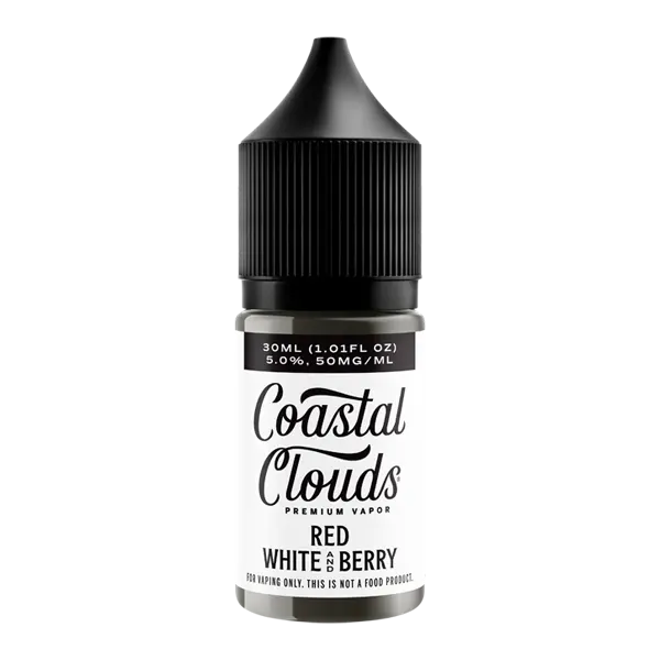 BUY 1 GET 1 FREE Red White & Berry Coastal Clouds Salt Nic