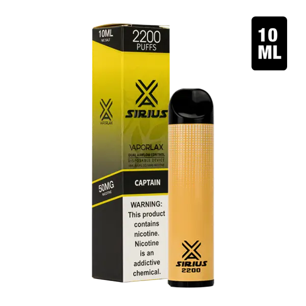 BUY 1 GET 1 FREE Captain by Sirius | Vape Amazon India VaporLax