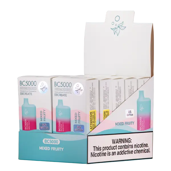 BUY 1 GET 1 FREE Mixed Fruity BC5000 | Vape Amazon India EBCREATE