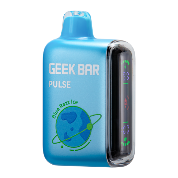 BUY 1 GET 1 FREE Blue Razz Ice Geek Bar Pulse (Nicotine-Free)