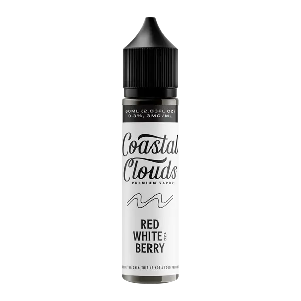BUY 1 GET 1 FREE Red White & Berry Coastal Clouds E-Juice