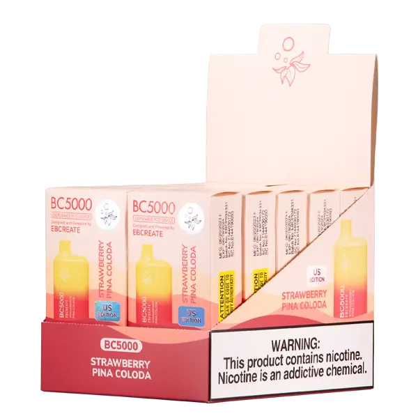 BUY 1 GET 1 FREE Strawberry Piña Colada BC5000 | Vape Amazon India EBCREATE