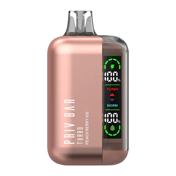 BUY 1 GET 1 FREE Peach Berry Ice Priv Bar Turbo