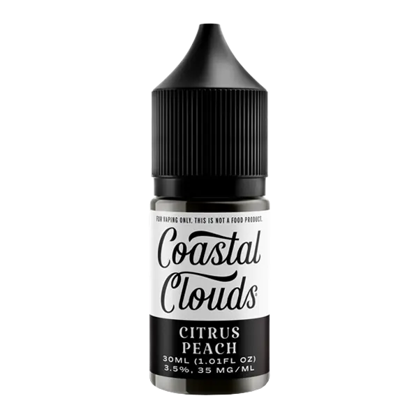 BUY 1 GET 1 FREE Citrus Peach Coastal Clouds Salt Nic
