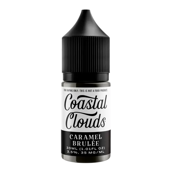 BUY 1 GET 1 FREE Caramel Brulee Coastal Clouds Salt Nic