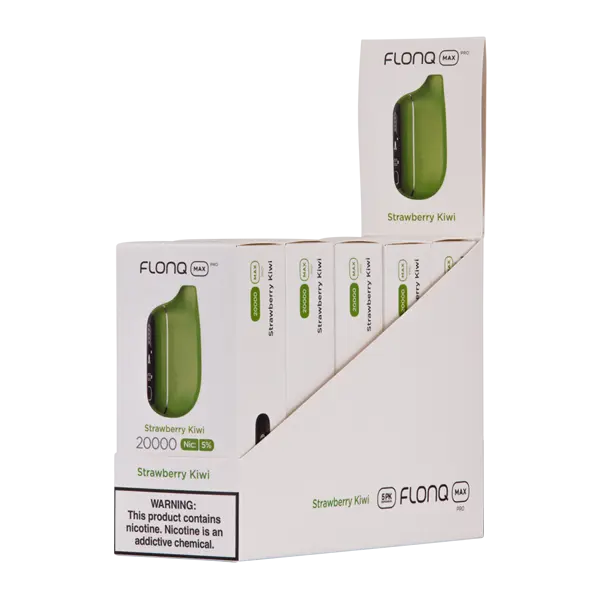 BUY 1 GET 1 FREE Strawberry Kiwi FLONQ Max Pro | Vape Amazon India Flonq