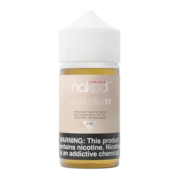 BUY 1 GET 1 FREE Cuban Blend Naked100 Tobacco Vape Juice