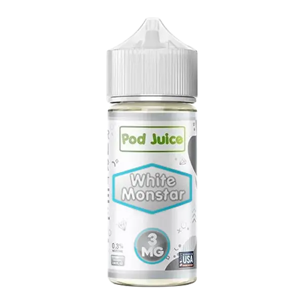 BUY 1 GET 1 FREE White Monster Pod Juice 100ml