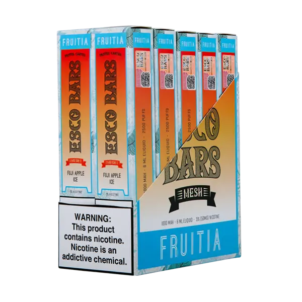 BUY 1 GET 1 FREE Fuji Apple Ice Esco Bar | Vape Amazon India Esco Bar