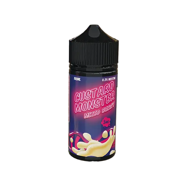 BUY 1 GET 1 FREE Mixed Berry Custard Monster eJuice