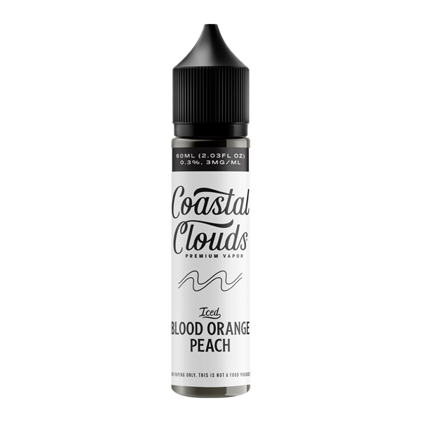 BUY 1 GET 1 FREE Blood Orange Peach Iced Coastal Clouds E-Juice