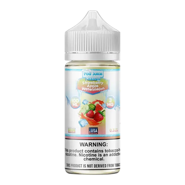 BUY 1 GET 1 FREE Strawberry Apple Watermelon Freeze Pod Juice 100ml