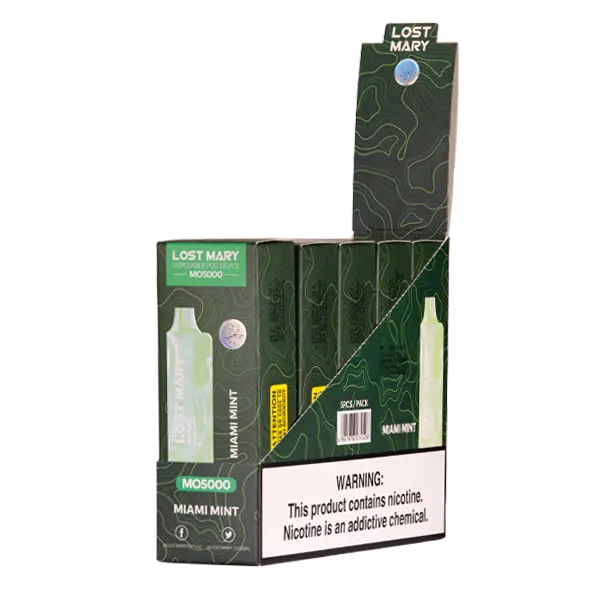 BUY 1 GET 1 FREE Miami Mint Lost Mary MO5000 | Vape Amazon India Lost Mary