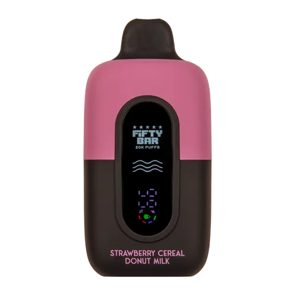 BUY 1 GET 1 FREE Strawberry Cereal Donut Milk Fifty Bar 20K