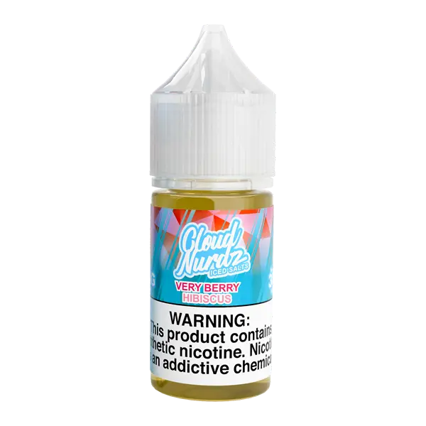 BUY 1 GET 1 FREE Iced Very Berry Hibiscus Cloud Nurdz Salts