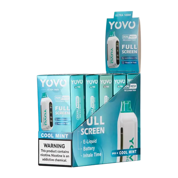 BUY 1 GET 1 FREE Cool Mint YOVO Ultra 18000 | Vape Amazon India Yovo