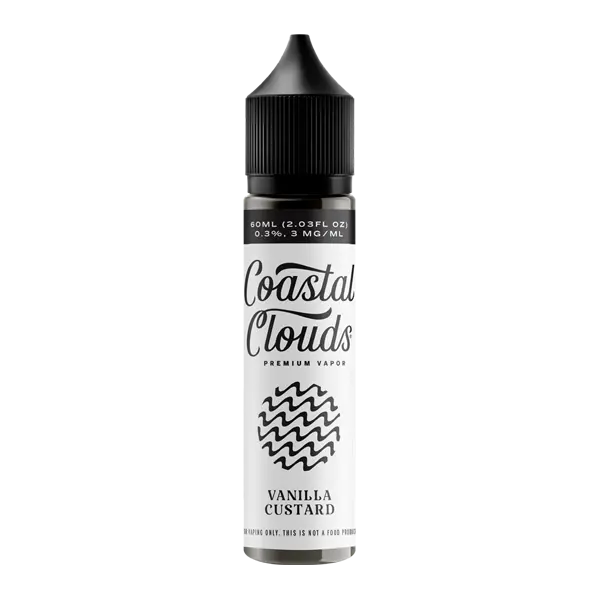 BUY 1 GET 1 FREE Vanilla Custard Coastal Clouds E-Juice