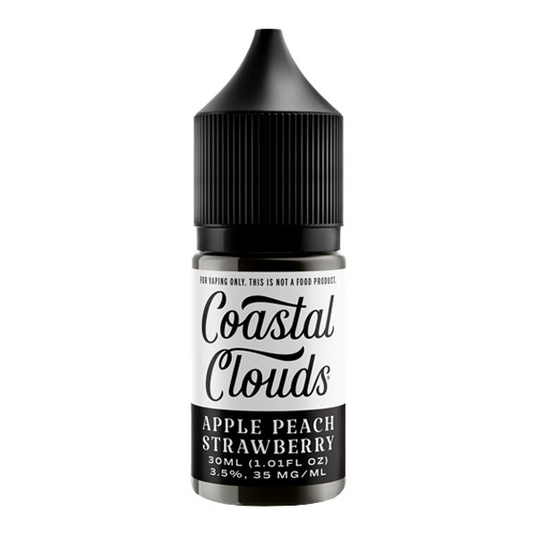 BUY 1 GET 1 FREE Apple Peach Strawberry Coastal Clouds Salt Nic