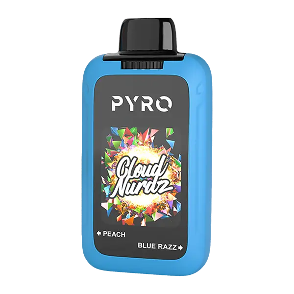BUY 1 GET 1 FREE Peach/Blue Razz CLOUD NURDZ X PYRO Duo