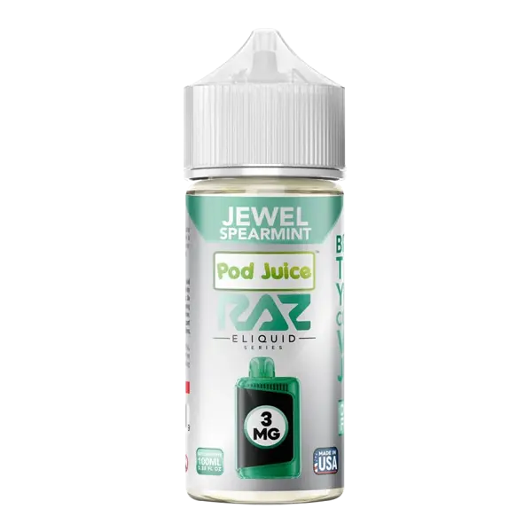 BUY 1 GET 1 FREE Jewel Spearmint RAZ X Pod Juice 100ml