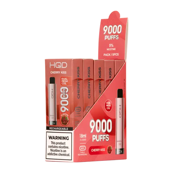 BUY 1 GET 1 FREE Cherry Kiss HQD Cuvie Plus 2.0 | Vape Amazon India HQD