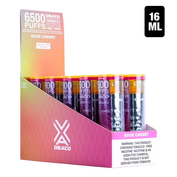 BUY 1 GET 1 FREE Sour Cherry by Draco | Vape Amazon India VaporLax