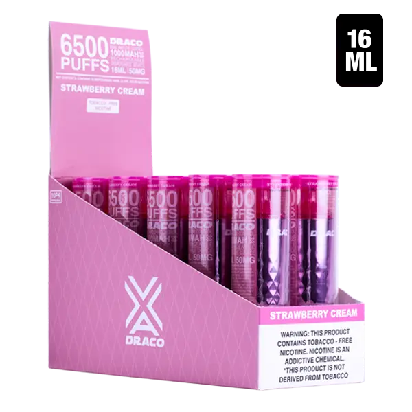 BUY 1 GET 1 FREE Strawberry Cream by Draco | Vape Amazon India VaporLax