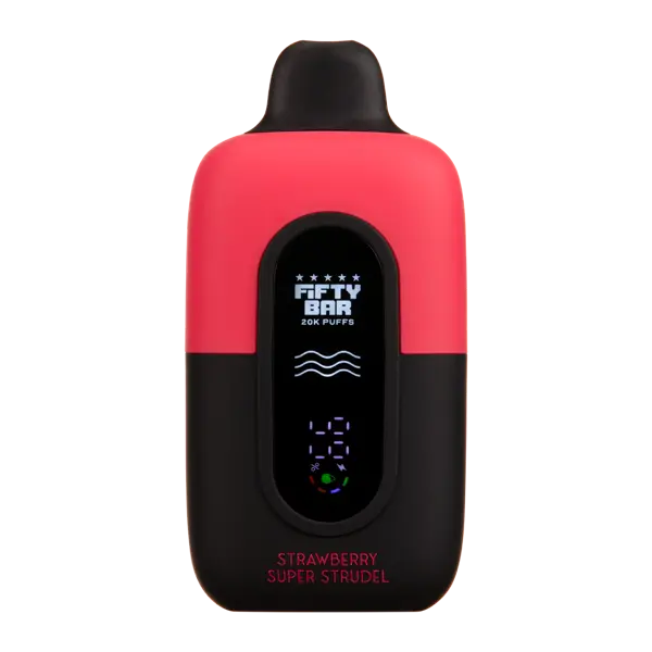 BUY 1 GET 1 FREE Strawberry Super Strudel Fifty Bar 20K