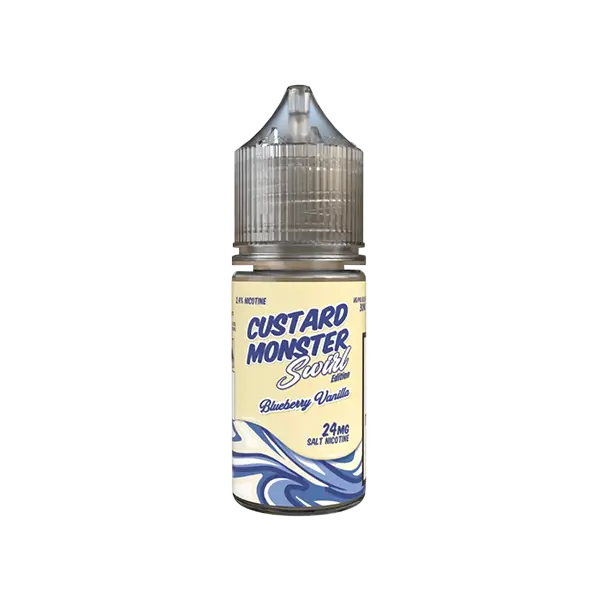 BUY 1 GET 1 FREE Blueberry Vanilla Custard Monster Salt by Monster Labs