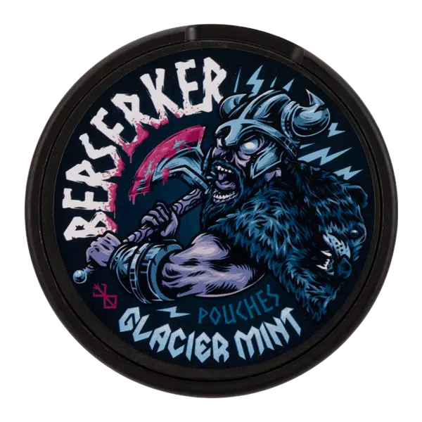BUY 1 GET 1 FREE Glacier Mint BERSERKER Caffeine Pouch